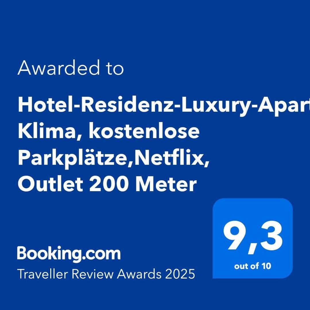 Hotel Residenz Luxury Apartments Metzingen  Exteriör bild